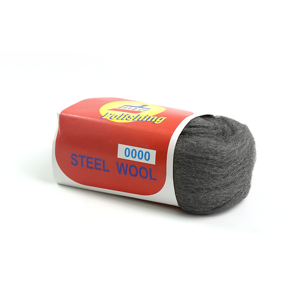 Steel wool for fret sanding and polishing