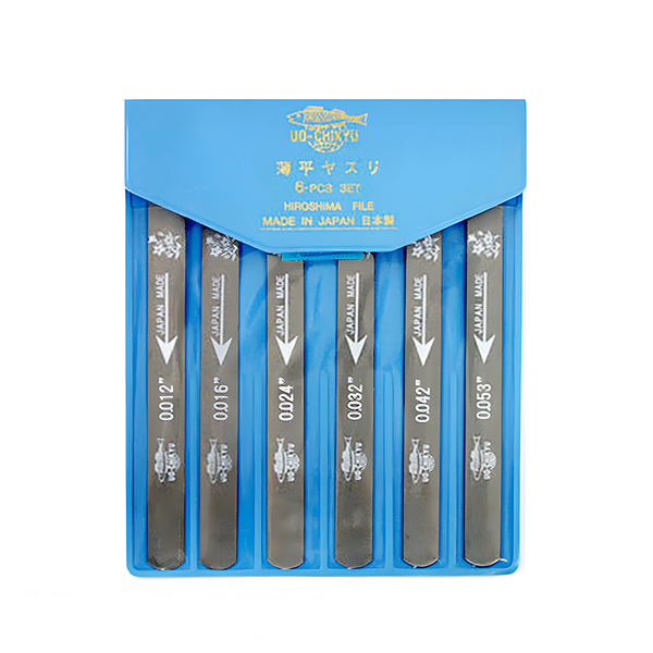 Gauged Nut Slotting File Set for Acoustic Guitar