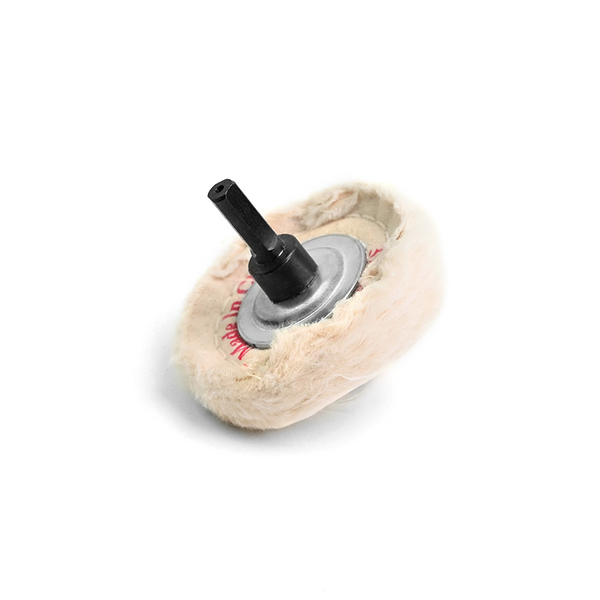 Fret polishing cotton cloth wheel