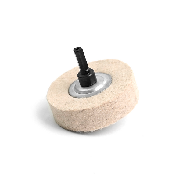 Fret polishing cotton cloth wheel